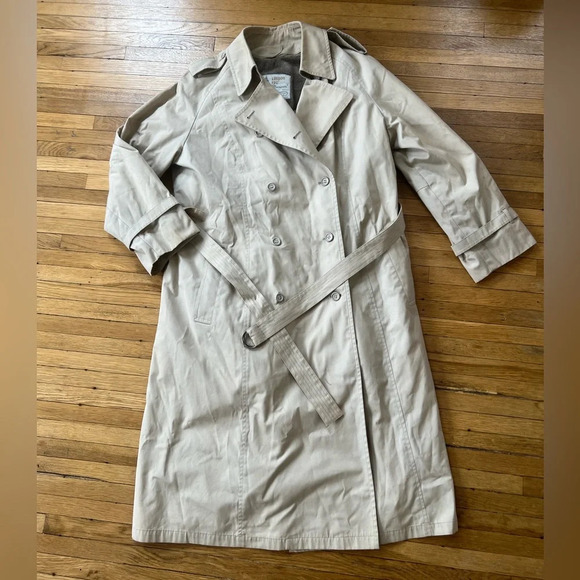 Vintage London Fog Beige Trench Coat | XL (18.5) - Picture 1 of 7